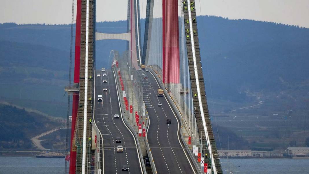 Çanakkale  Köprüsü teknik özellikleri ve simgeleriyle tarihe geçti! Çanakkale Köprüsü nerede, konumu nedir? 13